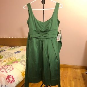 Green girl’s dress